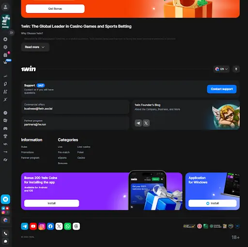 Download 1win app for Windows and get 200 1win coins